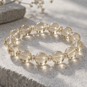 Luminaura Amber Crystal Bracelet