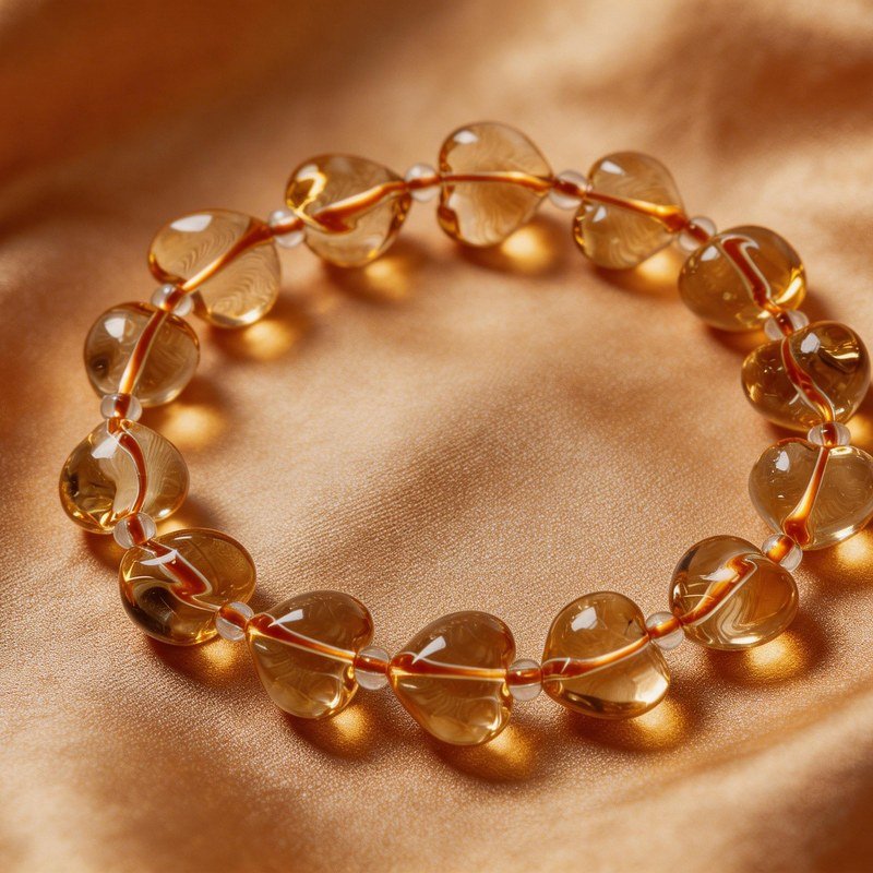 Flexible bead loop concept on silk